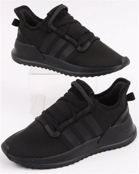 adidas originals u path run trainers in black|adidas u path men's.